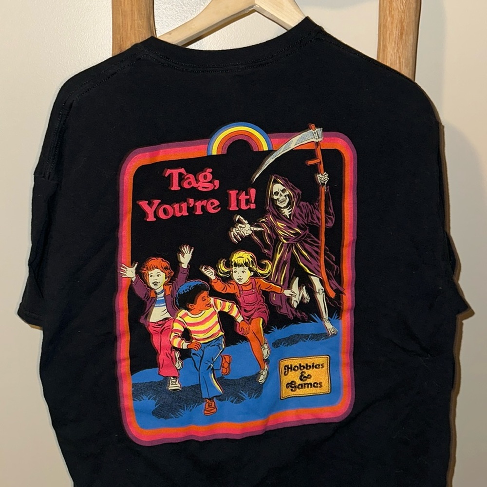 Steven Rhodes Scary Horror throwback T-shirt